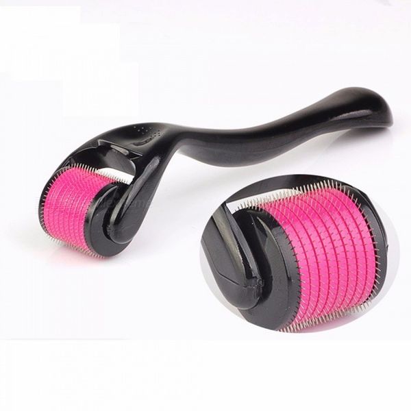 540 Titanium Derma Roller - Black &amp; Pink (0.5mm)