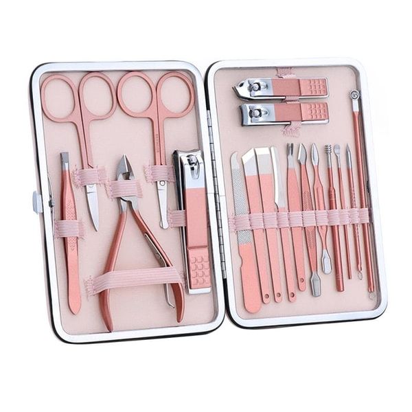 Manicure Set Pedicure Nails Care Kit 18pcs