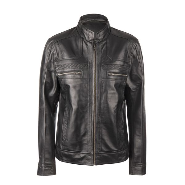 Men's Jack"Black Leather Jacket