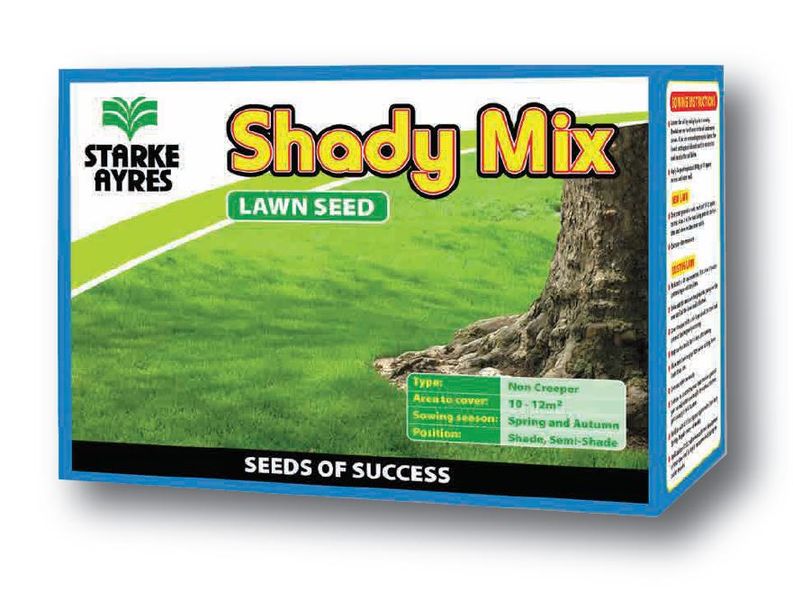 Starke Ayres Lawnseed Shady Mix Seed Box - 500g