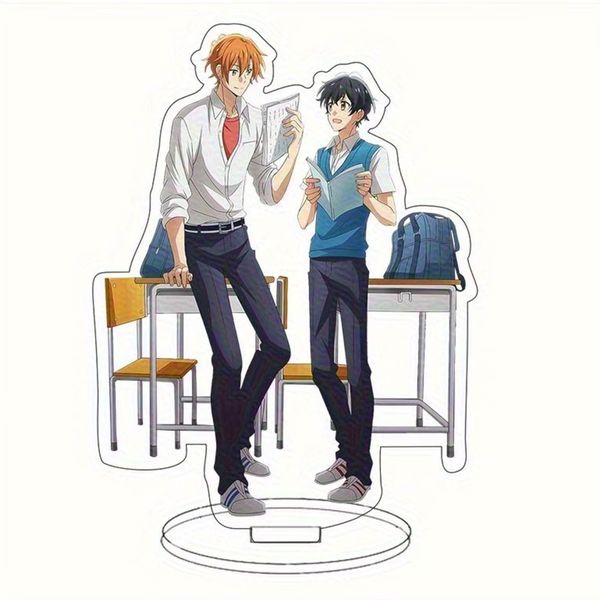 1pc 2D Anime Acrylic Figure, Home Decor, Lovely Gift for Couples