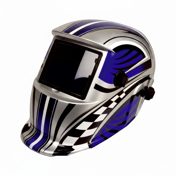 Matweld Auto-Darkening Welding Helmet with Blue Finish