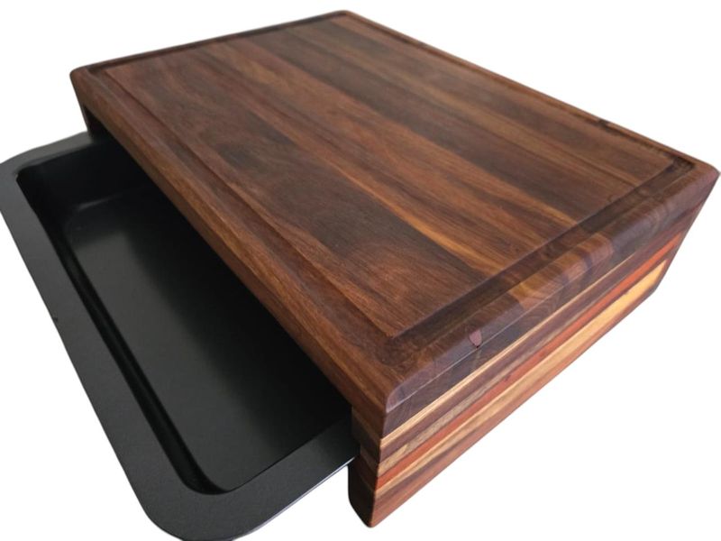 Hardwood BraaiPlank with Pan
