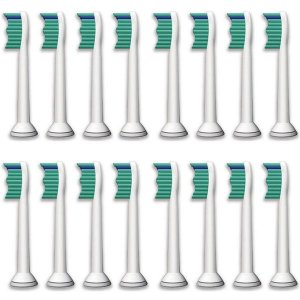 FTG 16 Pack Quality Replacement Brush Heads For Philips Sonicare Toothbrush