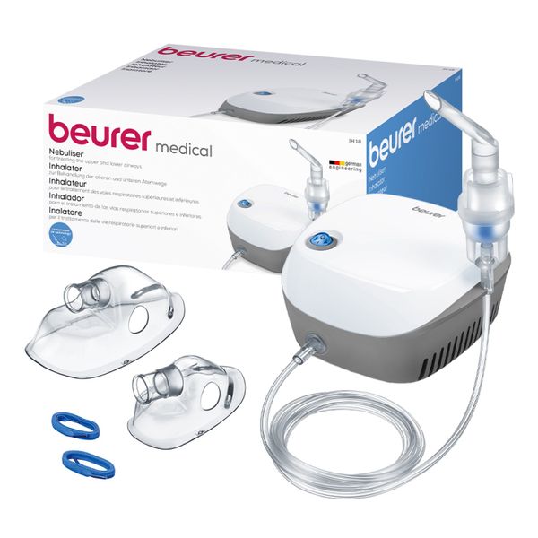 Beurer Germany Nebuliser: Fast, Effective Upper &amp; Lower Airway Relief IH 18