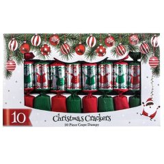 Crepe Christmas Crackers - 20 Piece