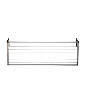 Aluminium Fold-Down Wash Line Natural/Silver