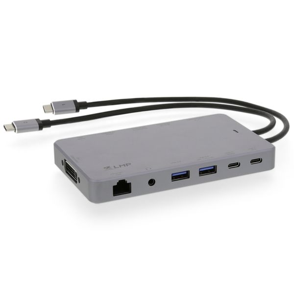 LMP USB-C Display Dock 2 - Space Grey