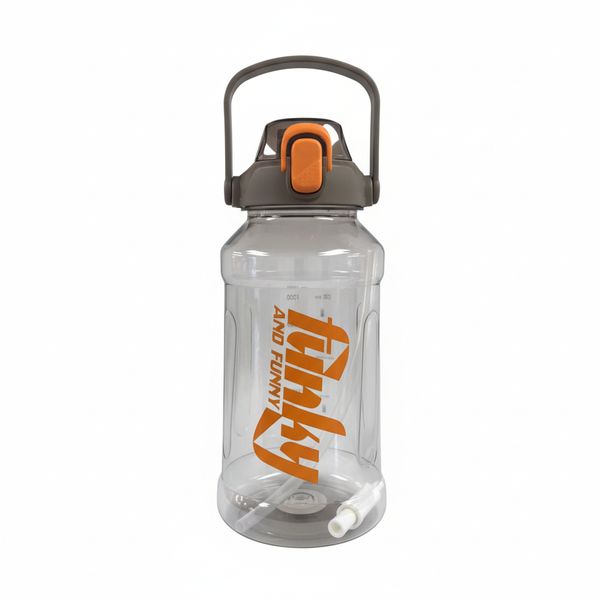 2L Transparent Sports Water Bottle