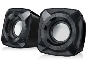 Microlab B16 2.0CH 5-Watt USB-Powered Desktop Speaker W/ 3.5mm-Black