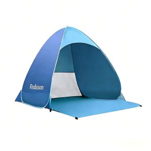 Square Pop-up Beach Tent Made of Common Polyester Material