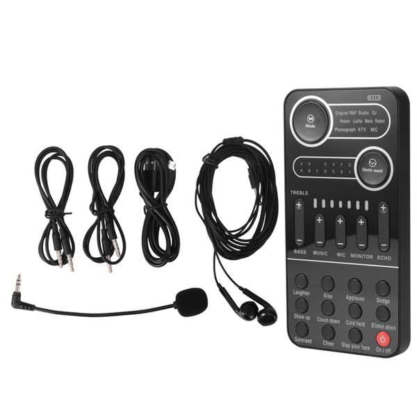 Mini Portable Voice Changer Multiple Audio Effect for Mobile Phone Pc