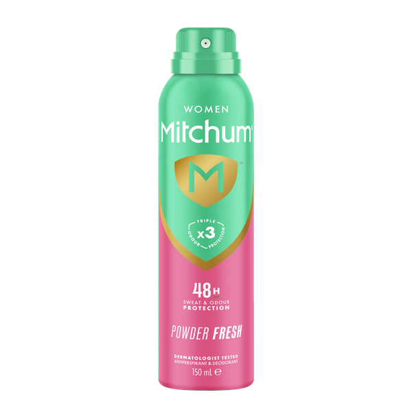 Mitchum Aerosol Women 48hr - Powder Fresh - 150ml