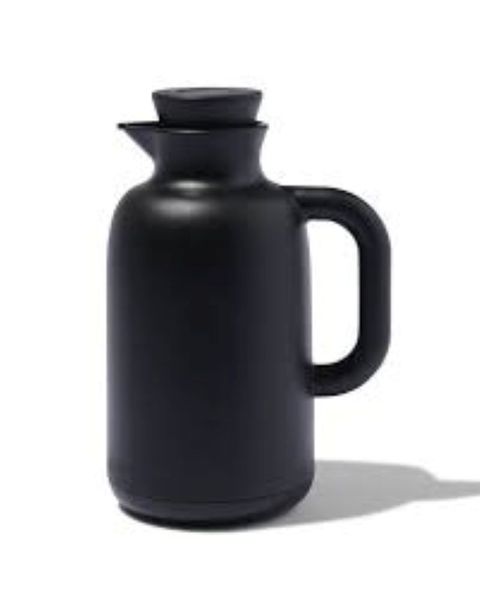 1.0L Portable Insulated Glass Press Bottle Vacuum Flask