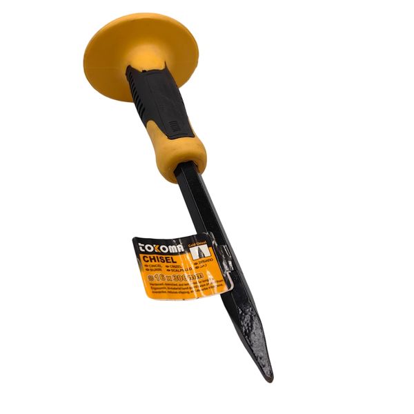 Tokoma 16x300mm Cold Chisel with Ergonomic Bi-Material Handle
