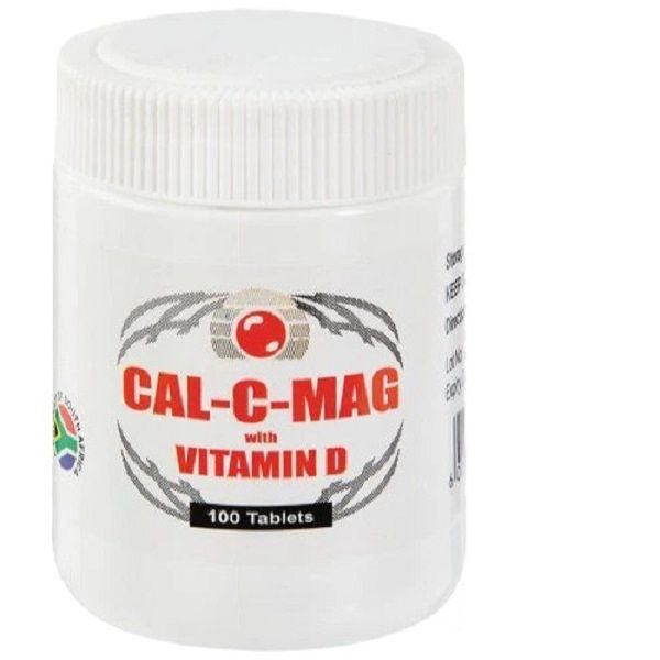 Cal-C-Mag With Vitamin D 100 Tablets x 2