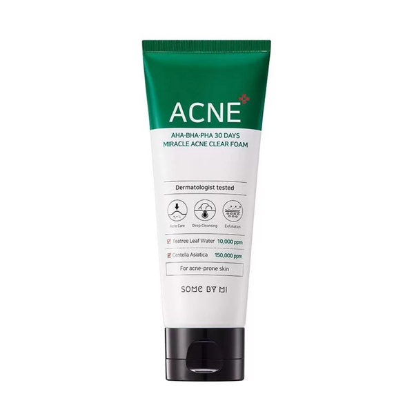SOME BY MI AHA-BHA-PHA 30 DAYS MIRACLE ACNE CLEAR FOAM