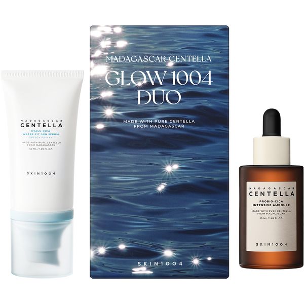 SKIN1004 Centella Glow Duo Face Serum + Sun Serum for Dewy &amp; Glowing Skin