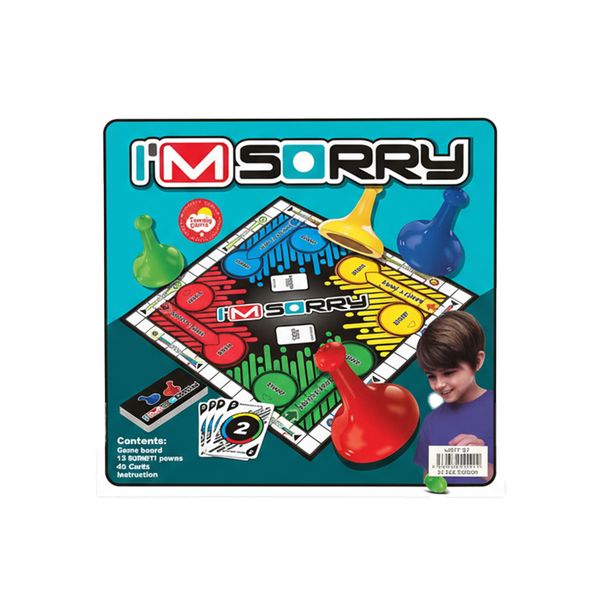 I'm Sorry! Board Game: Classic Family Board Game Fun for Kids &amp; Adults