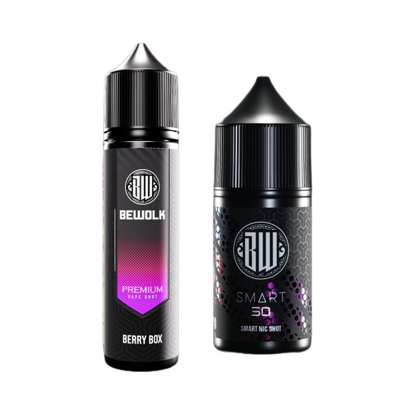 Bewolk SMART Shot 50MG - Berry Box (60ml Combo)