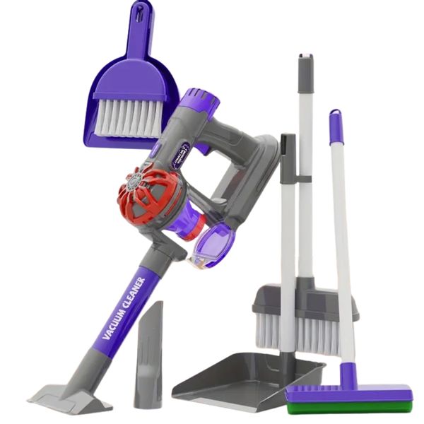 Vacuum Cleaner Playset - Interactive Cleaning Role Play Toy for Toddlers