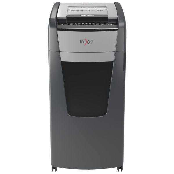 Rexel Optimum AutoFeed+ 600 Sheet Automatic Cross Cut P4 Paper Shredder