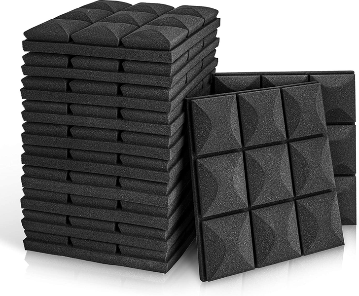 Mushroom Sound Insulation Foam Panel 5cm Thick - 12 Pack