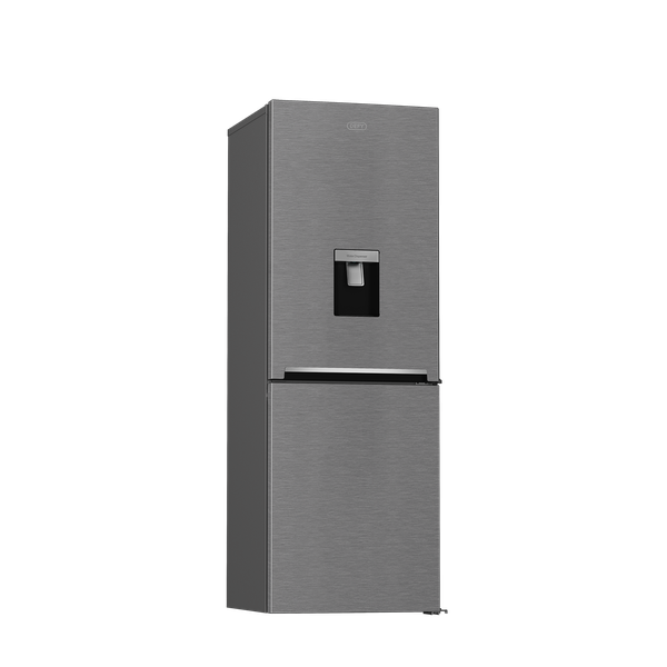 Defy 302L DAC639 Bottom Freezer Fridge Water Dispenser Frost Free Metallic