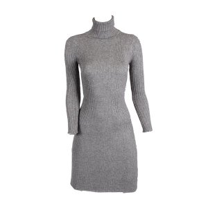Blackcherry Poloneck Dress