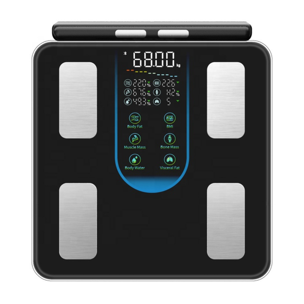 THE BASED COLLECTIVE Premium 8-Electrode Smart Scale with App Sync