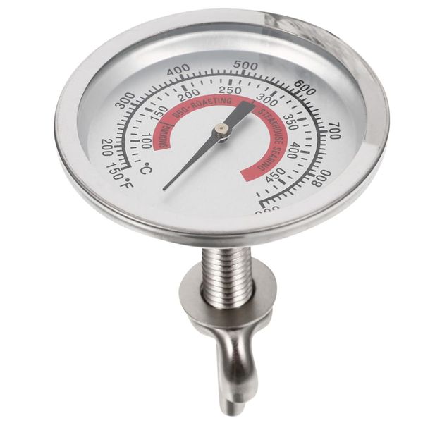 Dual-Metal Oven and BBQ Cooking Temperature Gauge for Grill, Ceramic Stove