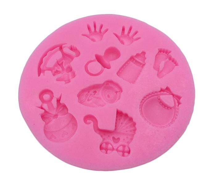 Silicone Baby Theme Fondant Mold