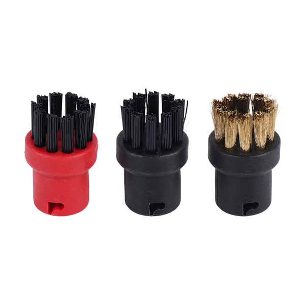 3 Pcs Nozzle Nylon Brass Bristle Brushes for Karcher Compatible with None