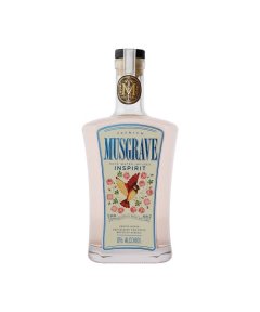 Musgrave Inspirit 0% Alcohol Rose Water Infused Gin - 1 × 750 ml Bottle