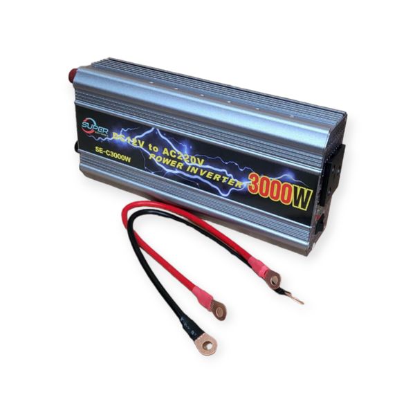 Professional Portable Super Power Inverter 12V DC To 220V AC 3000W