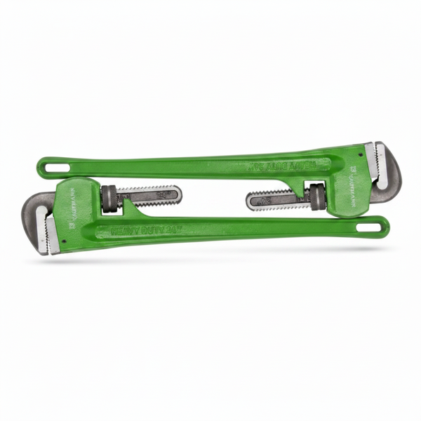 Kaufmann 600mm Heavy-Duty Pipe Wrench for Plumbing and Mechanical - 2 Pack
