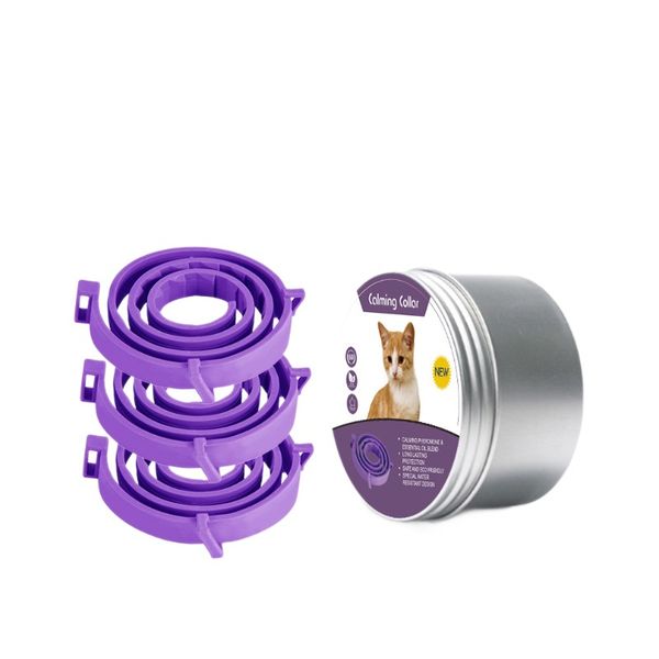 3-Pack Cat Calming Collars - 60-Day Fast Acting Pheromone