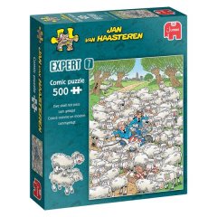 Jumbo Jan van Haasteren Expert 7 - Ewe Shall Not Pass Puzzle - 500 Pieces