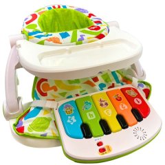 Kick &amp; Play Baby Seat with Electric Piano - Learning Toy Chair