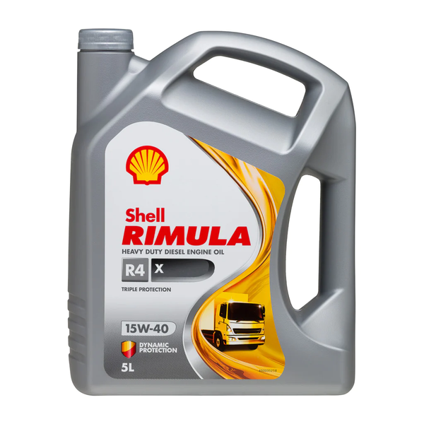 Shell Rimula R4X 15W40 - 5Litres Motor Oil