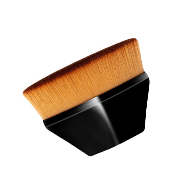 High-Density Cosmetic Foundation Brush with Soft Hair for Blending Liquid