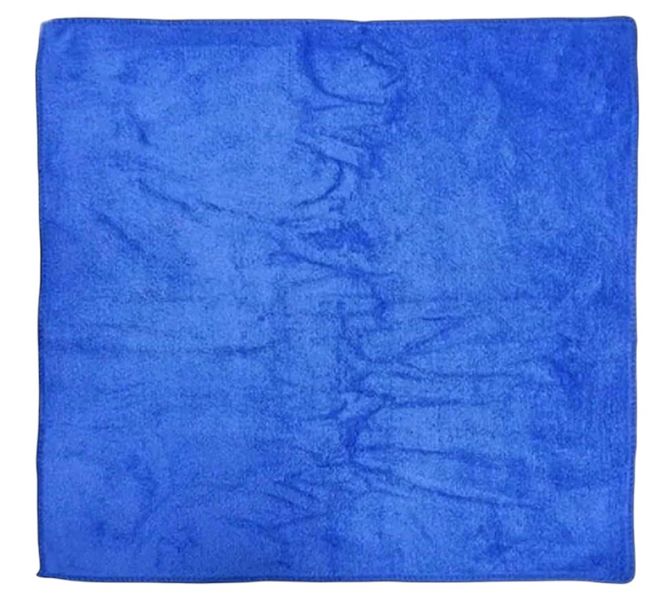 3 Pack Blue Polyester Fibre Cleaning Cloths