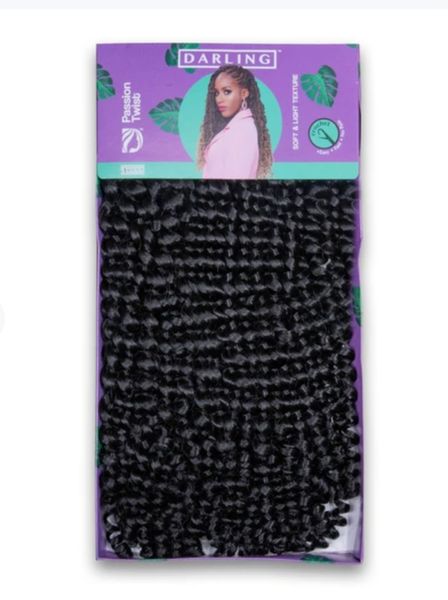 Pack of 2 Darling Passion Twist - Black