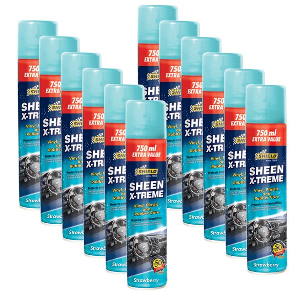 Shield - Sheen Xtreme 750ml - Strawberry - 12 Pack