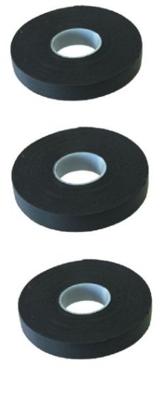 High Voltage Self Fusing Rubber Tape 9 Meter Roll - Pack of 3
