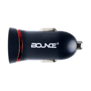 Bounce Voltage Series USB Car Charger - Black