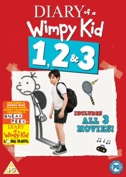 Diary of a Wimpy Kid 1, 2 &amp; 3(DVD)