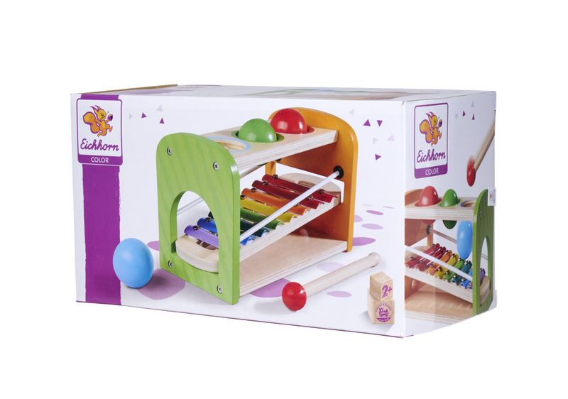 Eichhorn Color Xylophone Hammering Bench