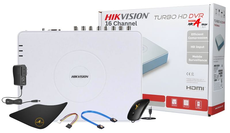 Hikvision Turbo DVR HD 16 Channel ( DVR 1080p ) New Series DVR Recording