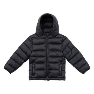 SoulCal Infant Girls Micro Bubble Hood Jacket - Black (Parallel Import)